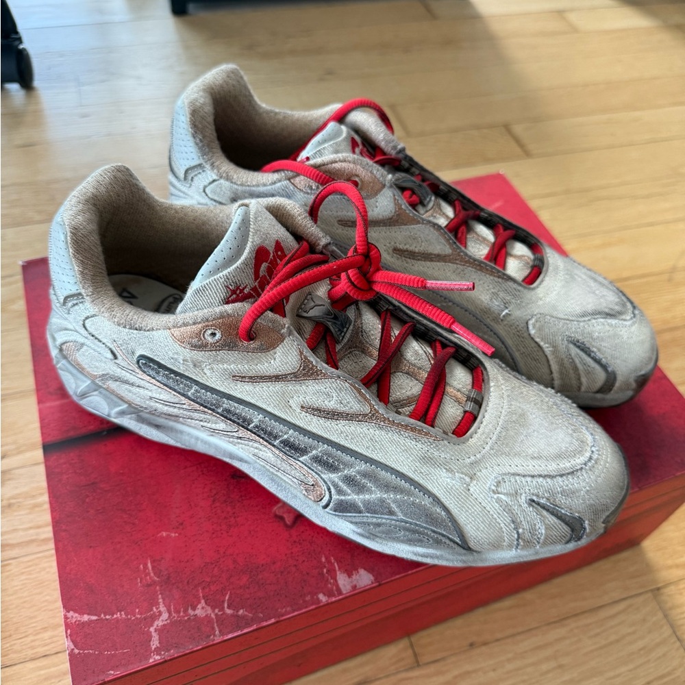 A$AP Rocky X Puma Inhale OG- distressed pack alpine snow